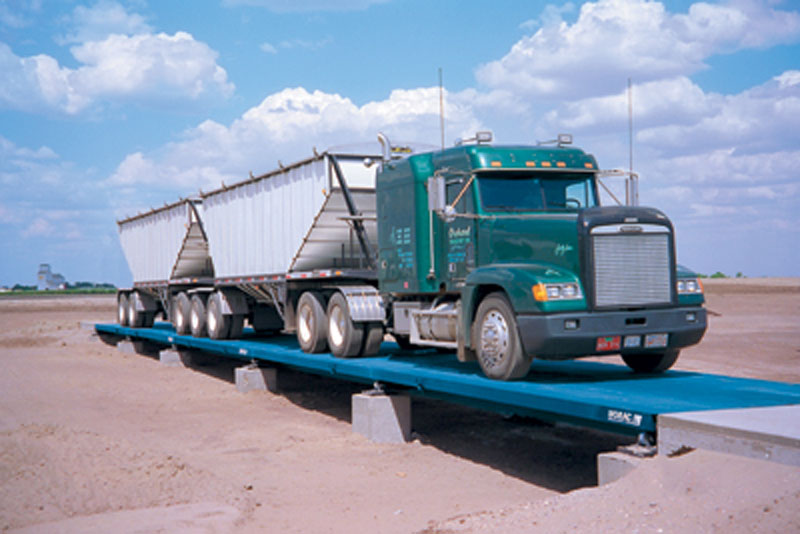 Explosion-proof truck scale